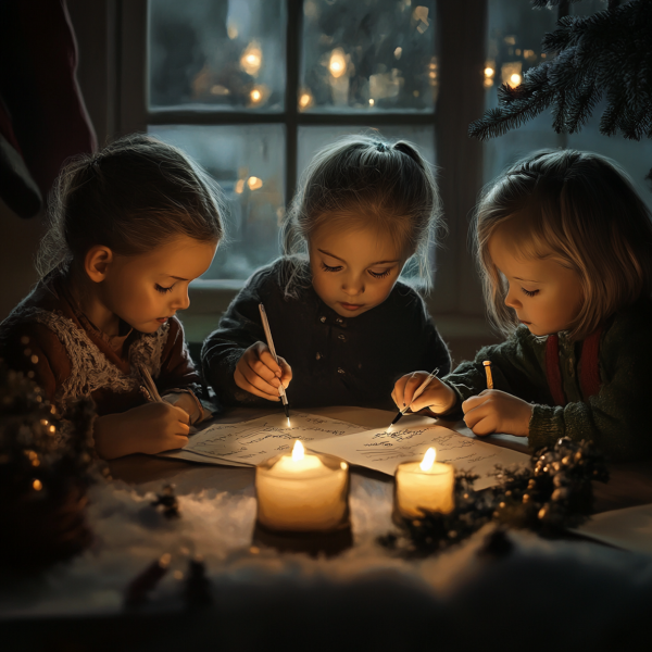 Sådan laver du juleforberedelserne til en leg for børnene