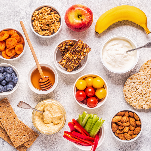 Forslag til sunde snacks