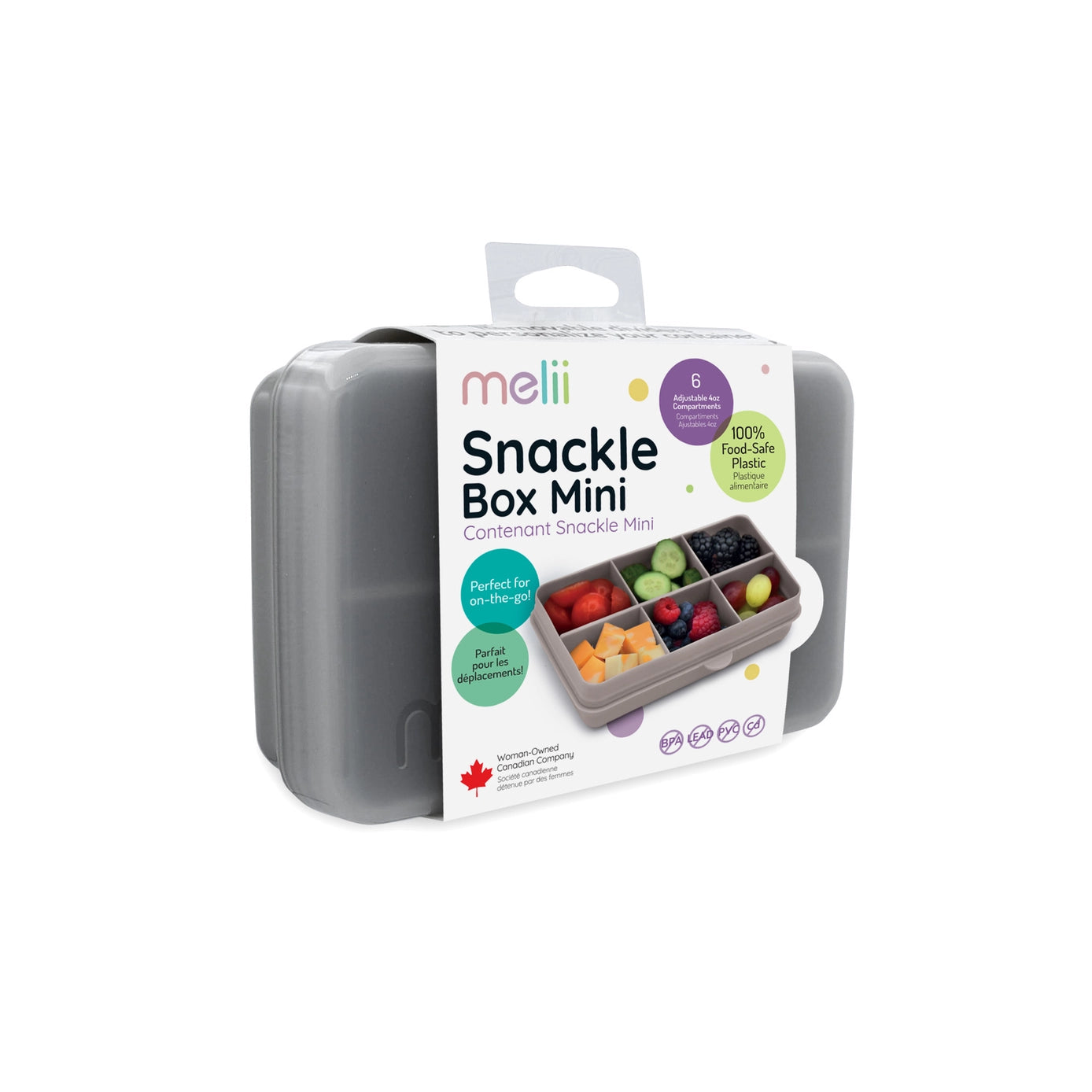 Mini snackleboks - 6 rum