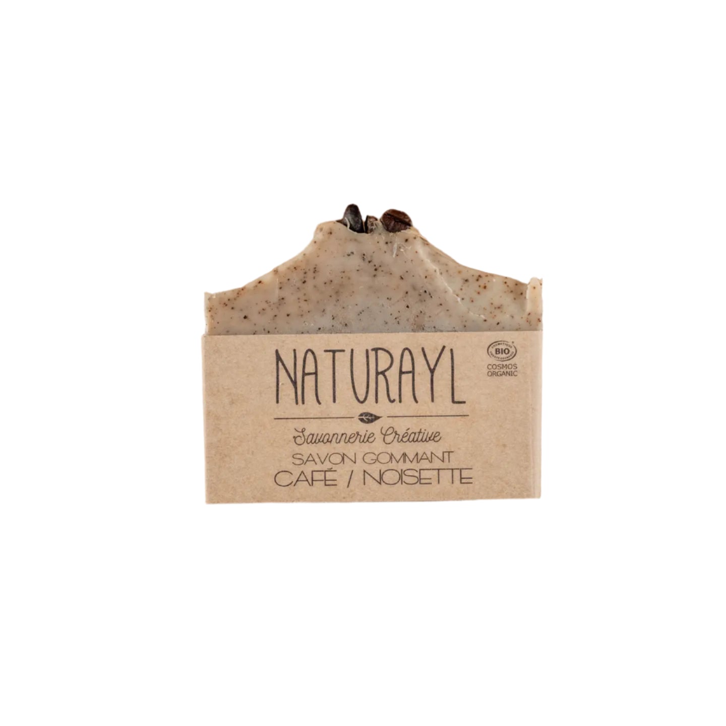 Naturayl Sæbebar – Kaffe & Hasselnød