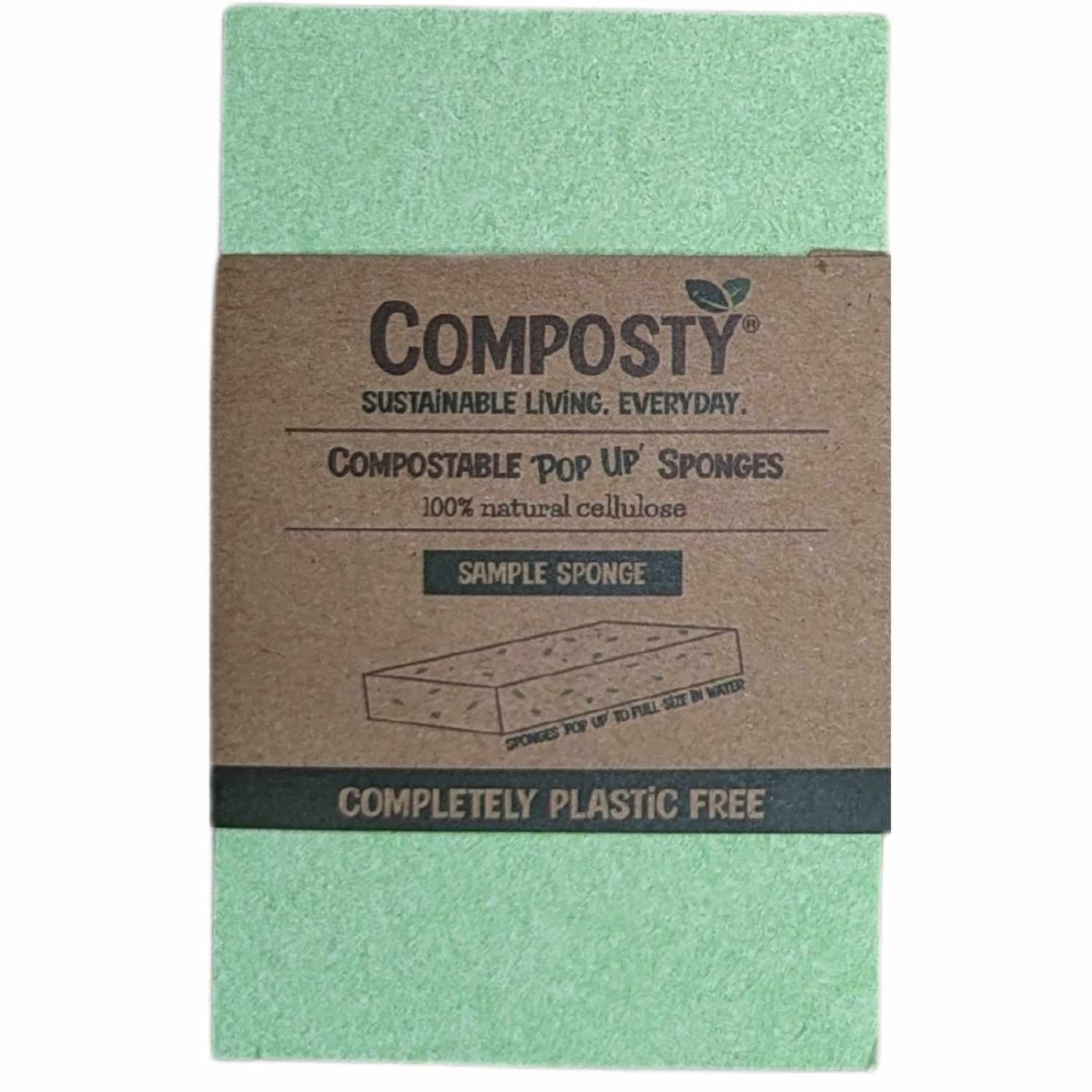 Composty® | Magisk 'Pop-Up' øko-svamp