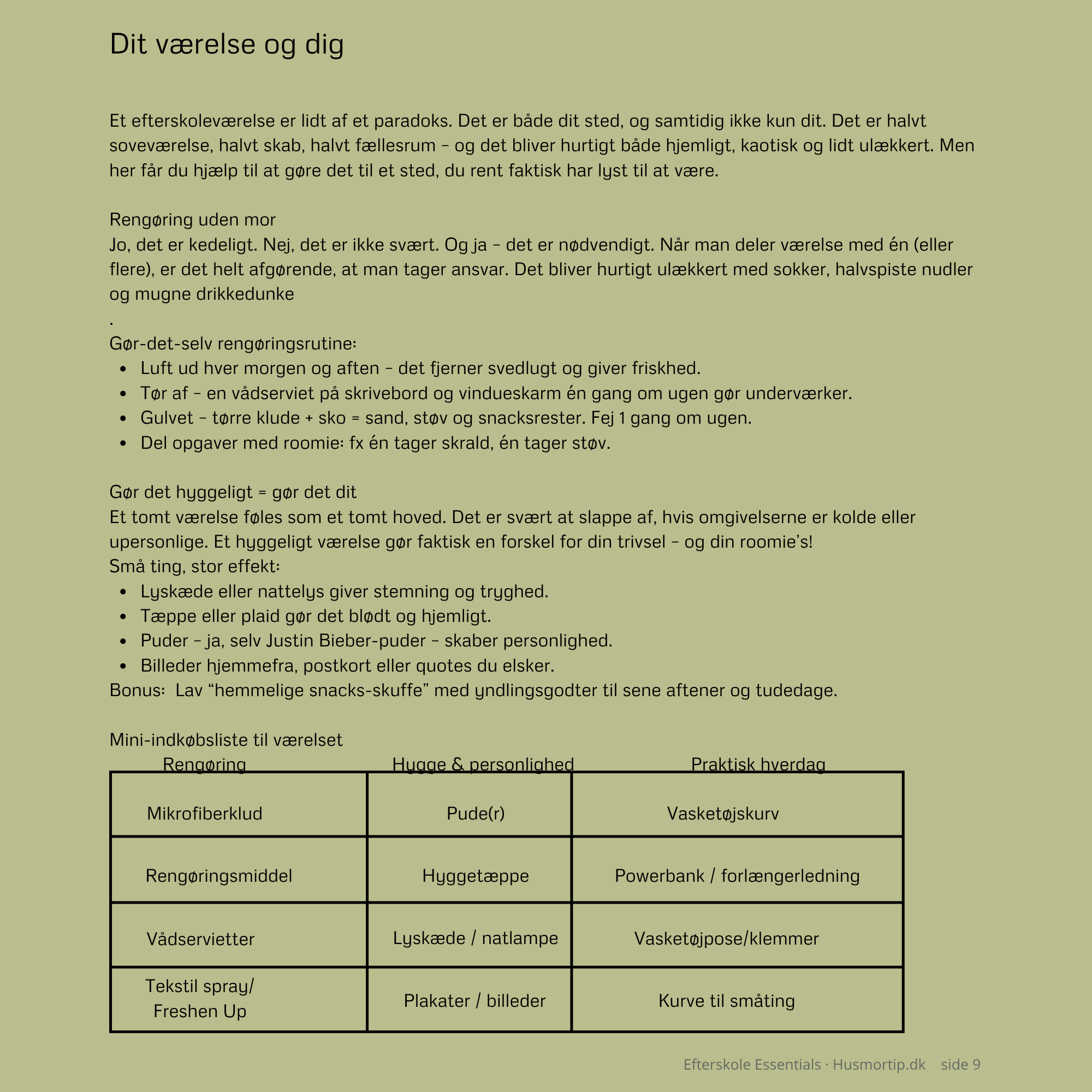 Efterskole E-Bogen