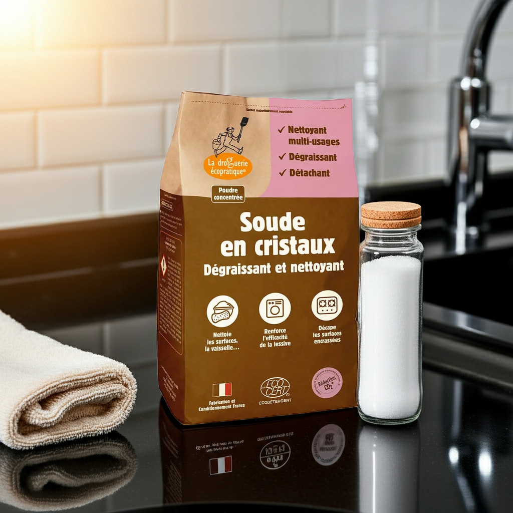 Økologisk Sodakrystaller