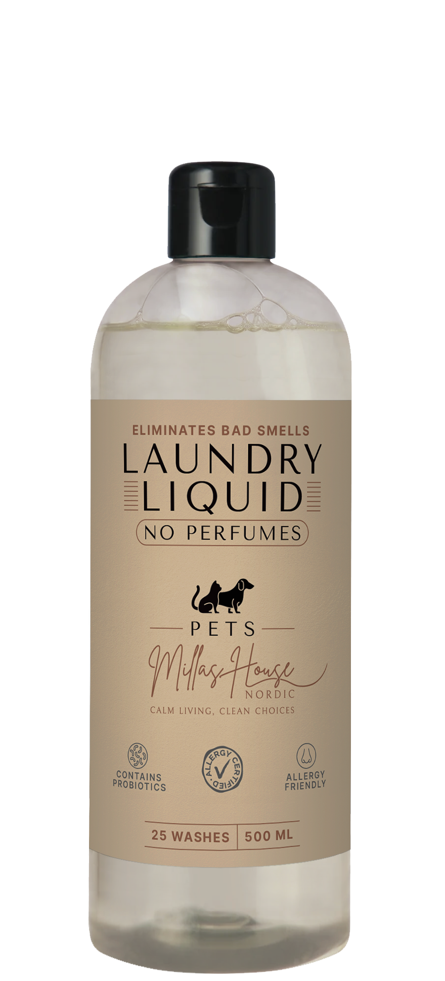 Millas House Nordic - PET Laundry Liquid – No Perfume