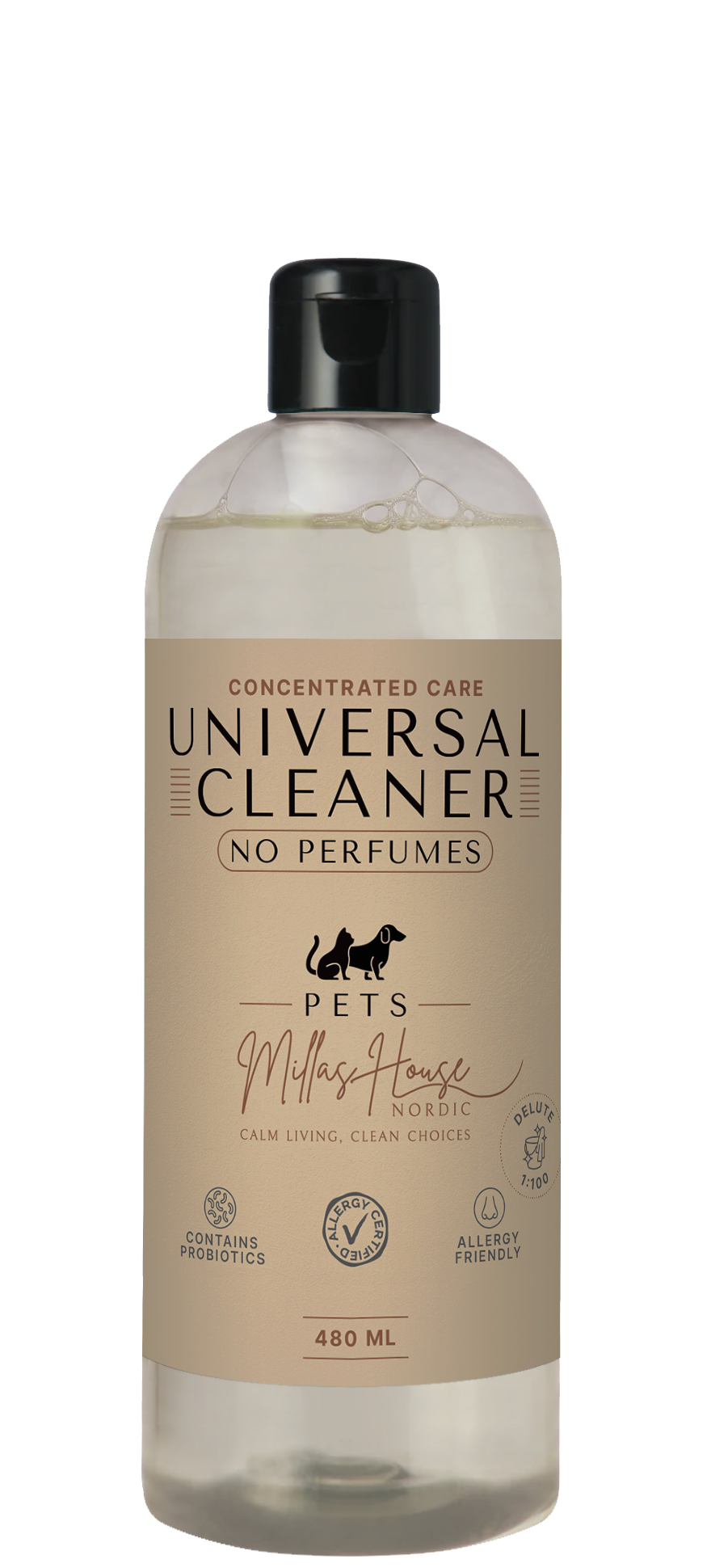 Millas House Nordic PET Universal Cleaner – No Perfume