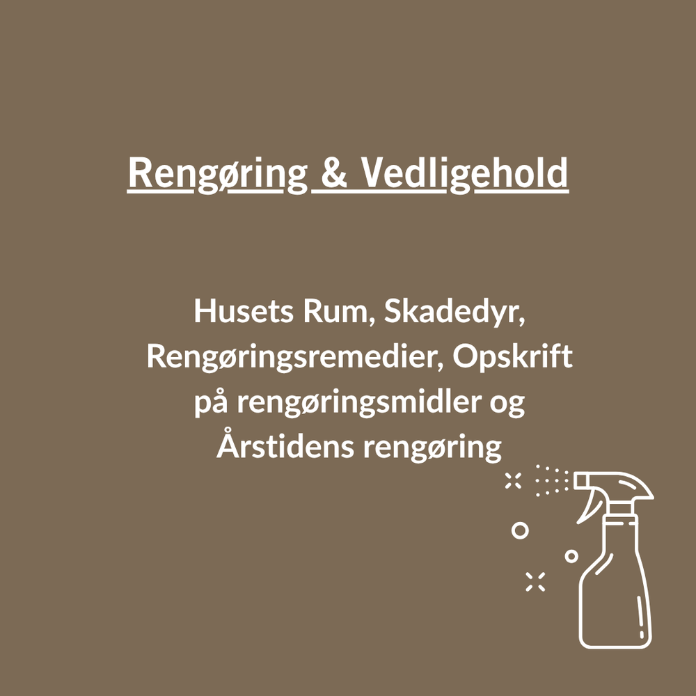 Rengøring & Vedligehold