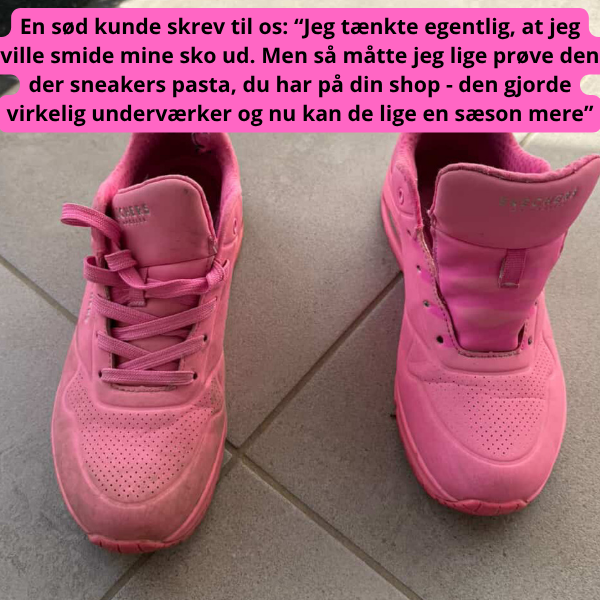 Sneaker-rens i fast form 200 g (inkl. svamp)