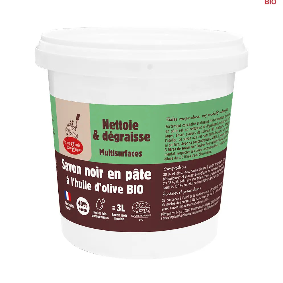 Økologisk Sort Sæbepasta - 1 kg