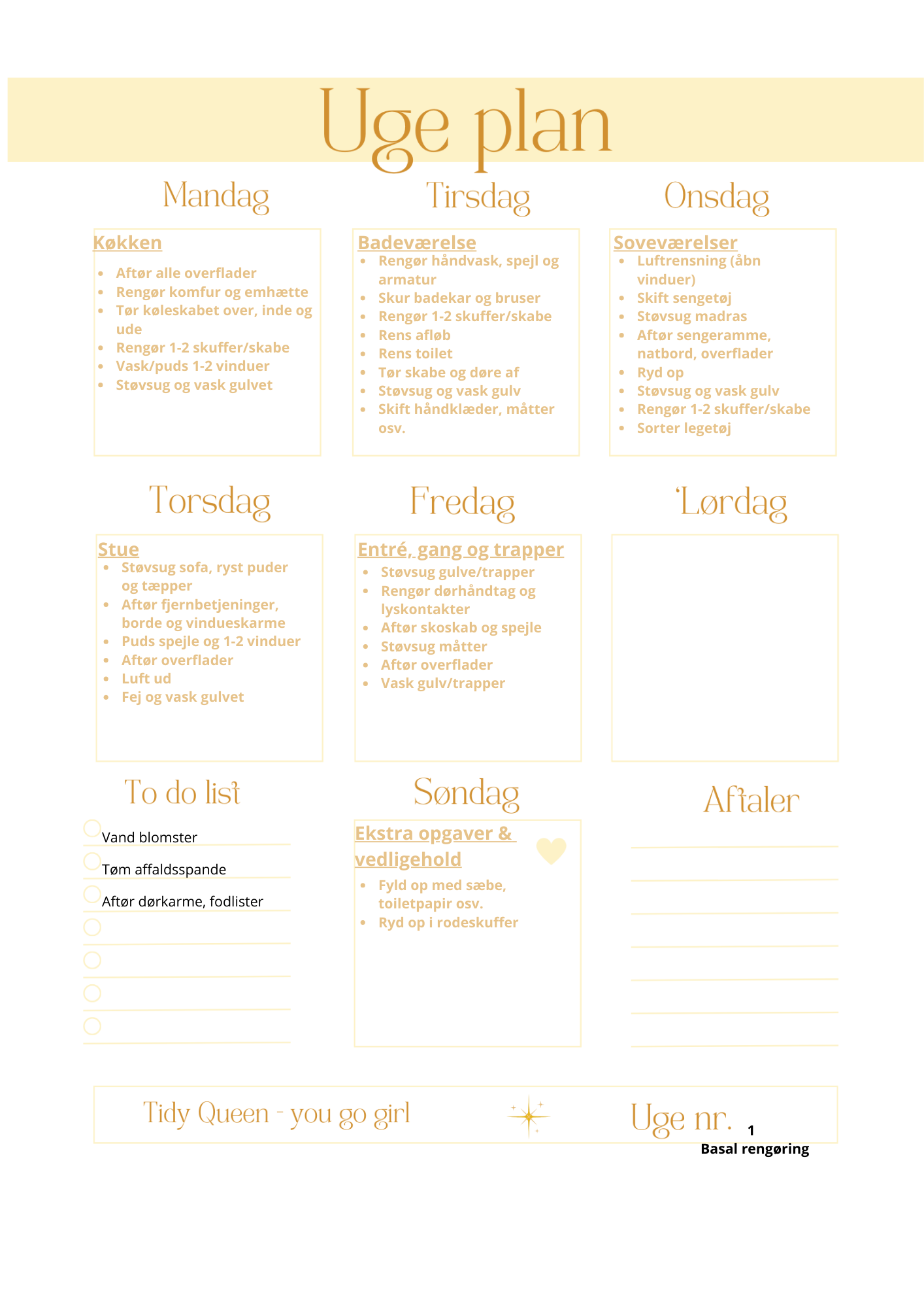 Sådan skaber du gode rengøringsrutiner på 4 uger