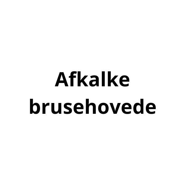 Videoguides - Afkalk bruse hoved