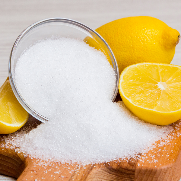 Citronsyre & Blegemidlet