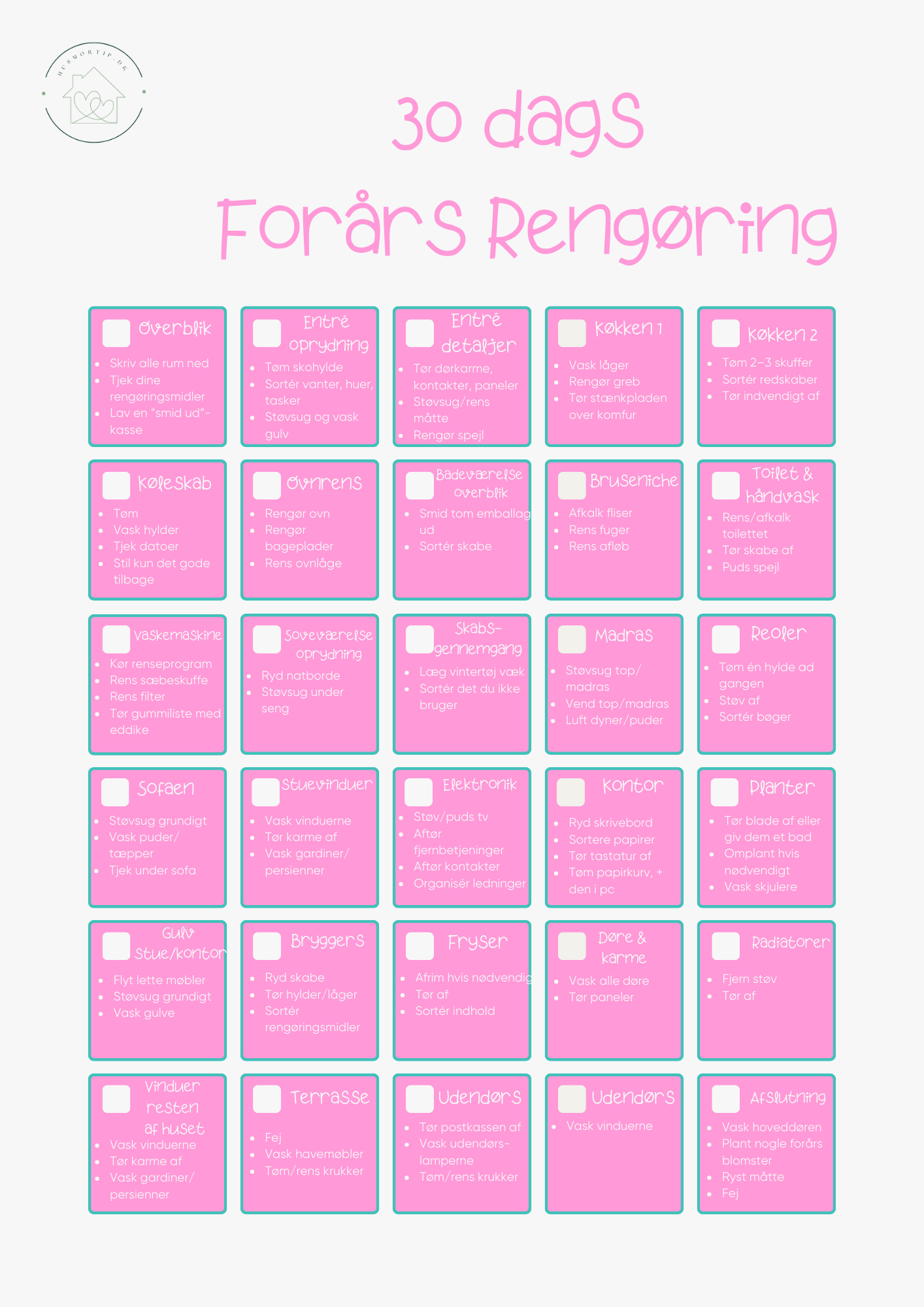 Forårsrengøring - en rigtig husmor tradition