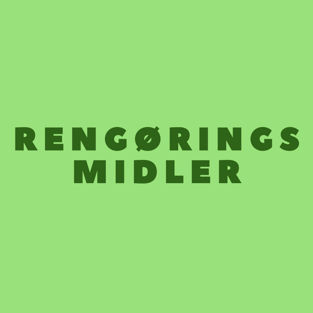 Rengøringsmidler