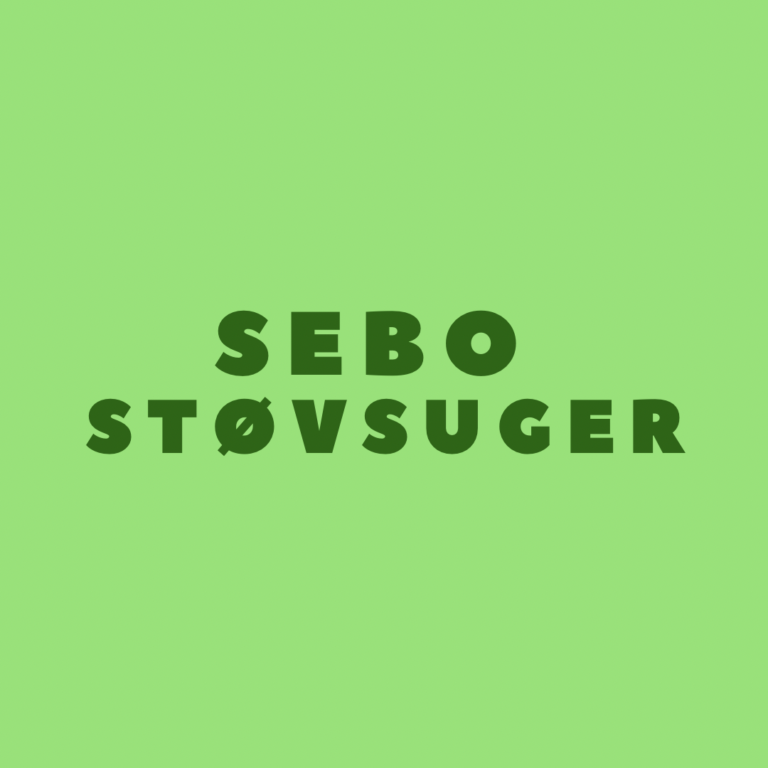 SEBO-støvsugere