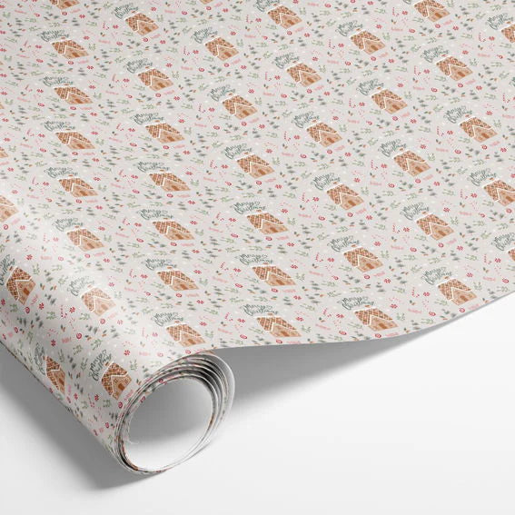 Gavepapir med honningkage - 10 meter