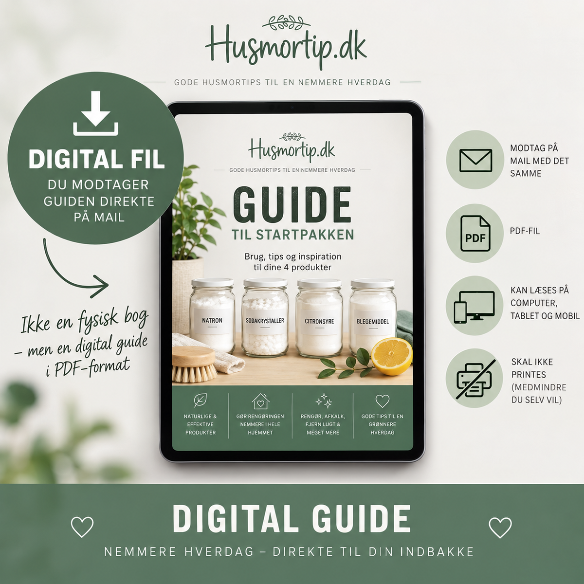 Husmortip.dk´s Guide til startpakke