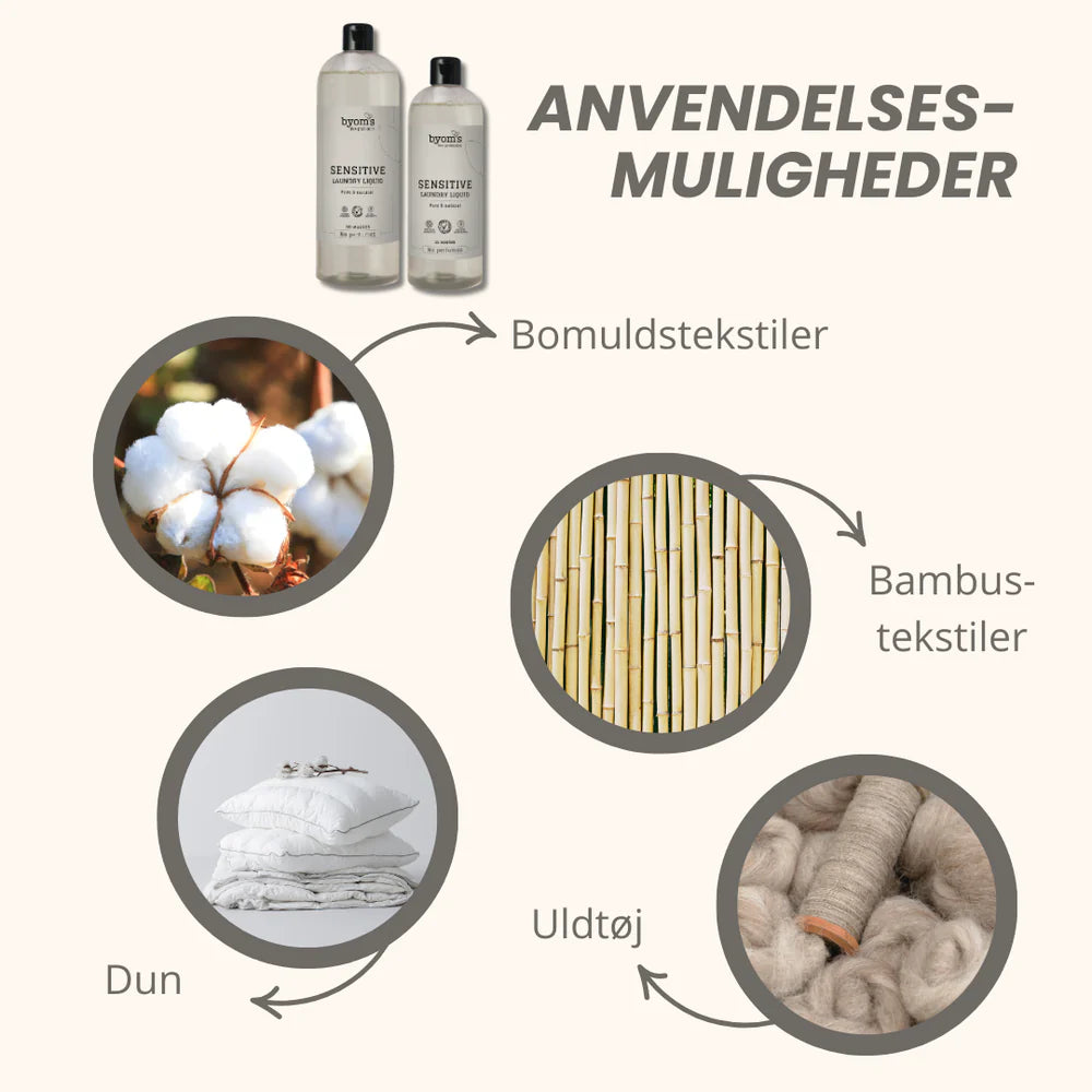 Sensitive Laundry Vaskemiddel 500 ml