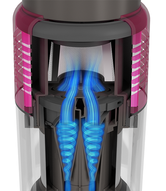 SEBO BALANCE A1 MAGENTA – Letvægt, kraft og smart støvsugning