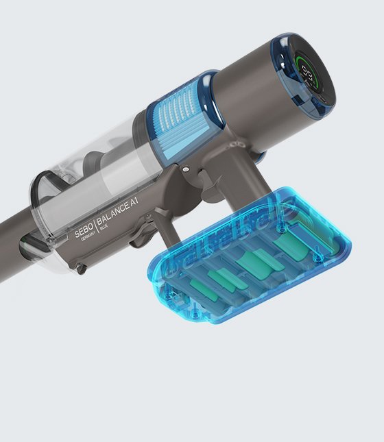 SEBO BALANCE A1 MAGENTA – Letvægt, kraft og smart støvsugning