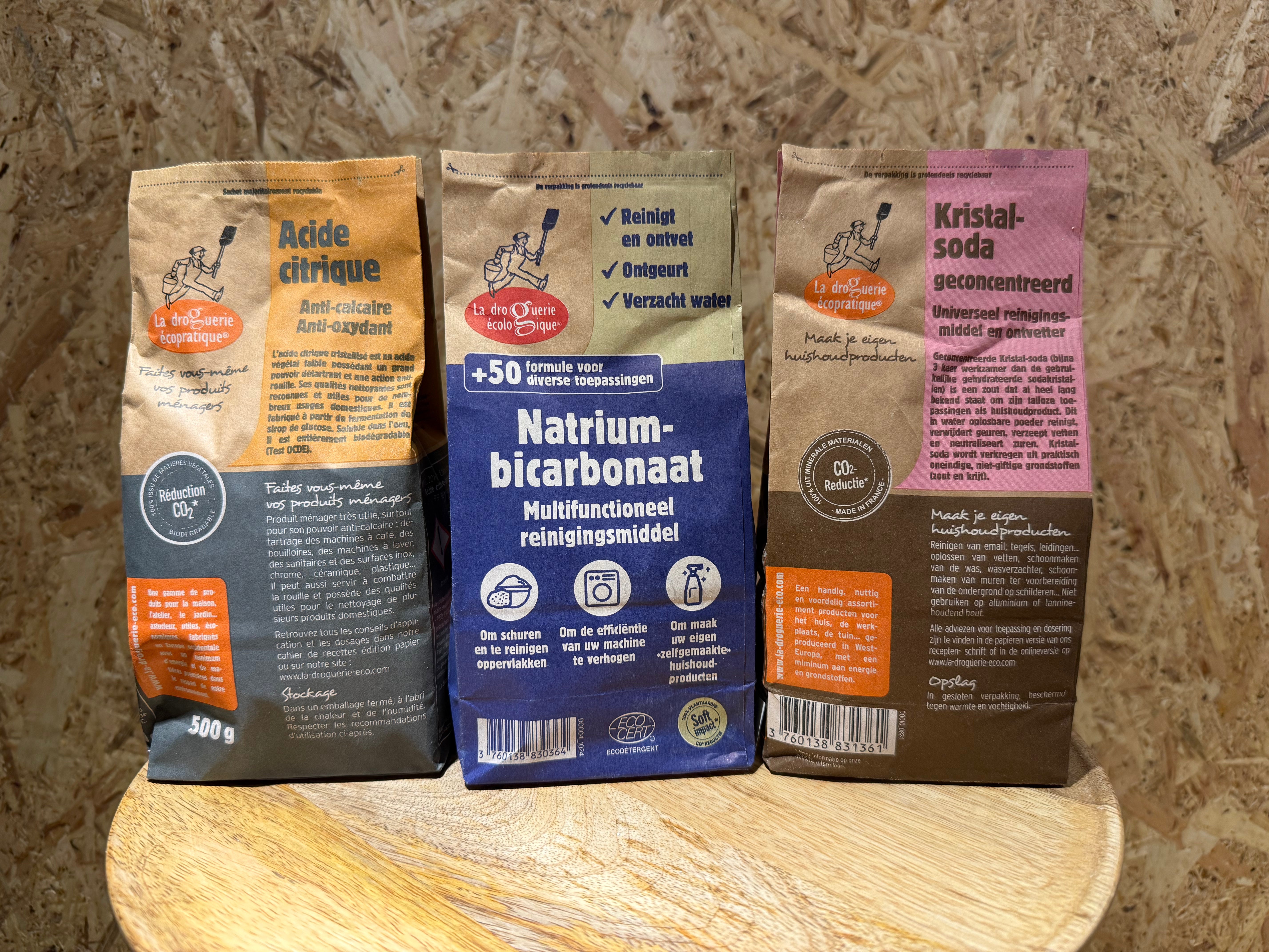 Den hellige treenighed i husmorens rengøringsskab