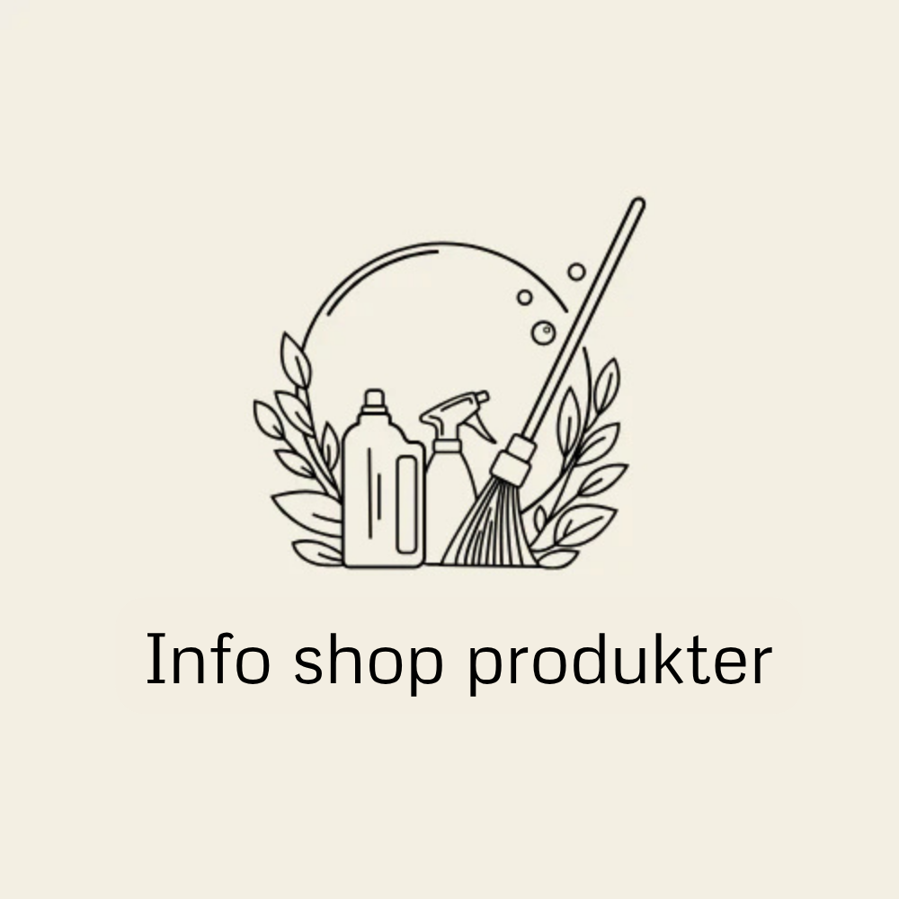 Info om produkter i shoppen