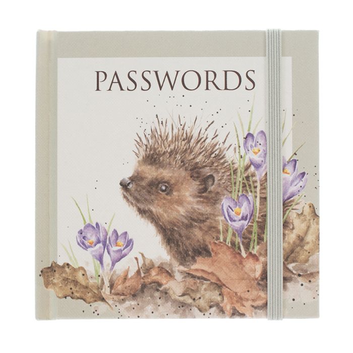 Password bog - 'New Beginnings' hedgehog