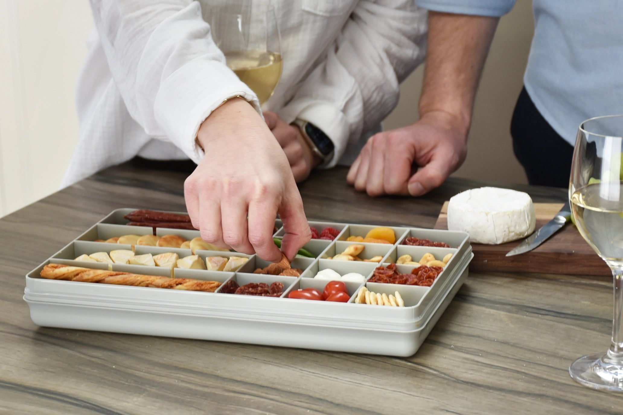 Snacklebox med 24 rum