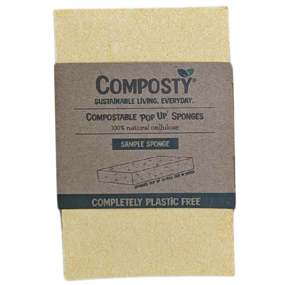 Composty® | Magisk 'Pop-Up' øko-svamp