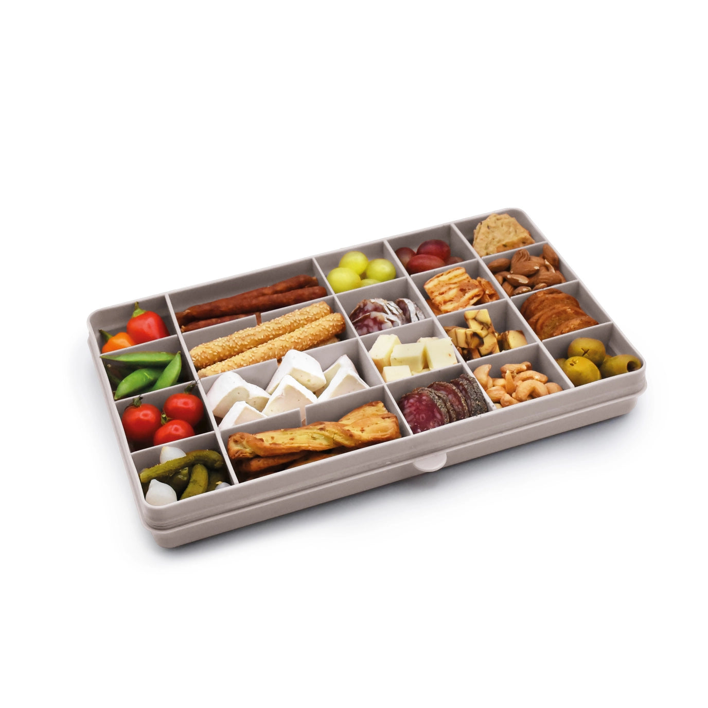 Snacklebox med 24 rum