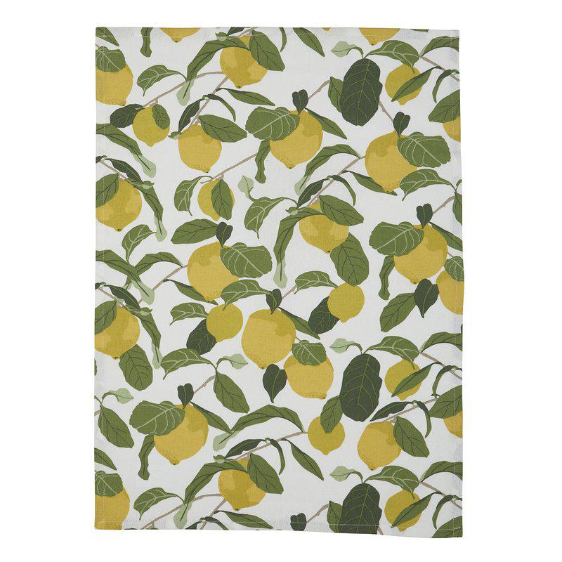 Viskestykke med citronprint