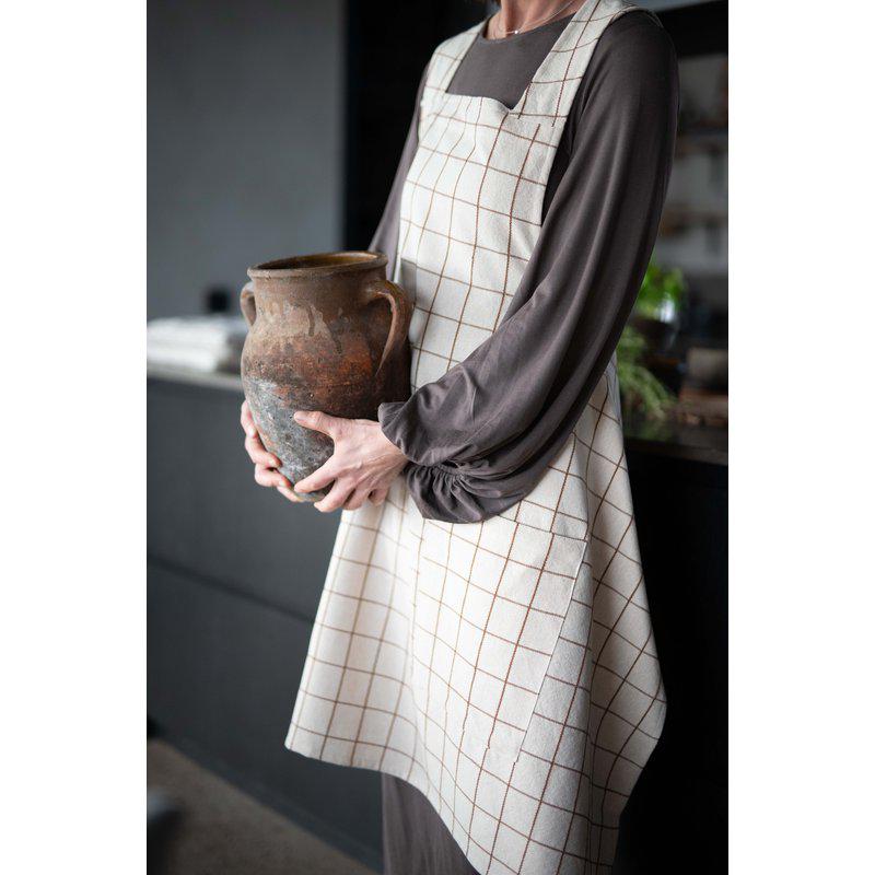 Forklæde med kastanjetern