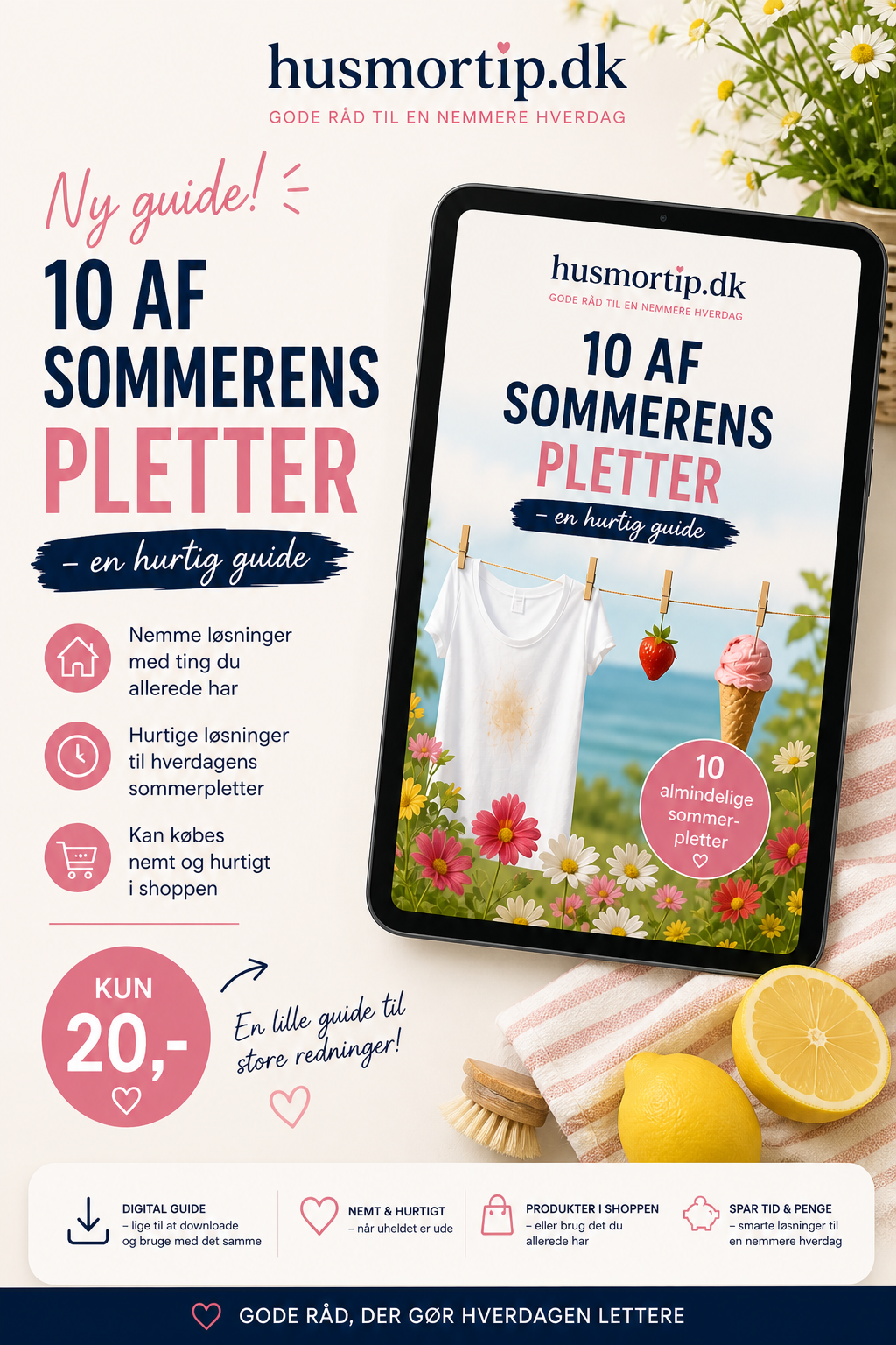 Husmortip.dks guide til sommerpletter